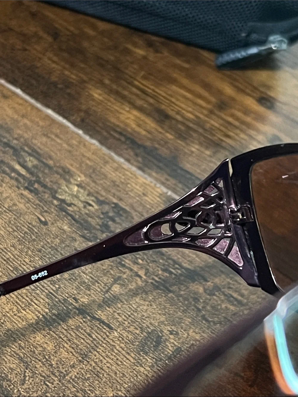 Oakley Brown Shield Sunglasses with Black Hard Case